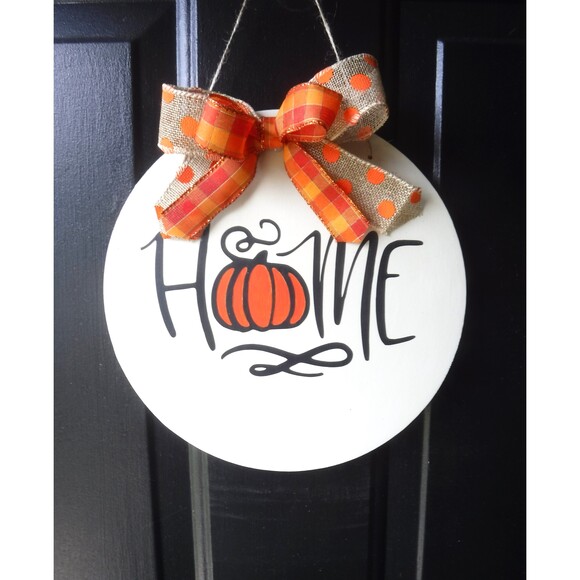 Welcome / Home Fall Signs - Picture 1 of 3